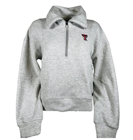 Flag & Anthem Texas Tech Women's Soft Fleece 1/2 Zip Jacket