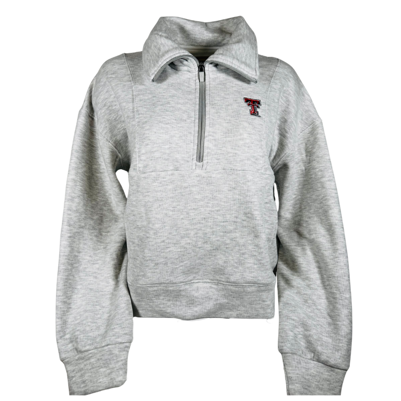 Flag & Anthem Texas Tech Women's Soft Fleece 1/2 Zip Jacket