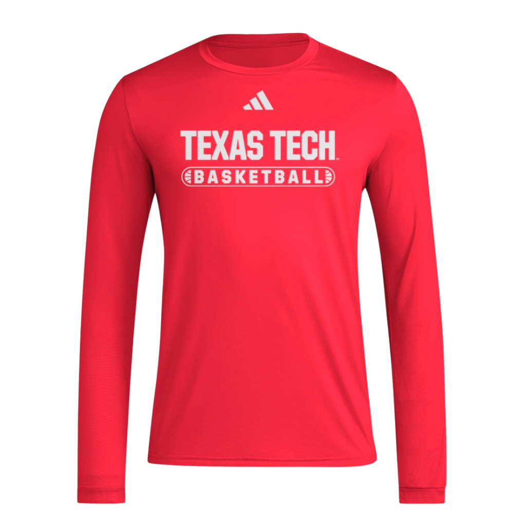 Adidas Basketball Lines Performance Long Sleeve Tee