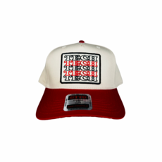 Otto Repeat Tech Trucker Cap - Red/Natural