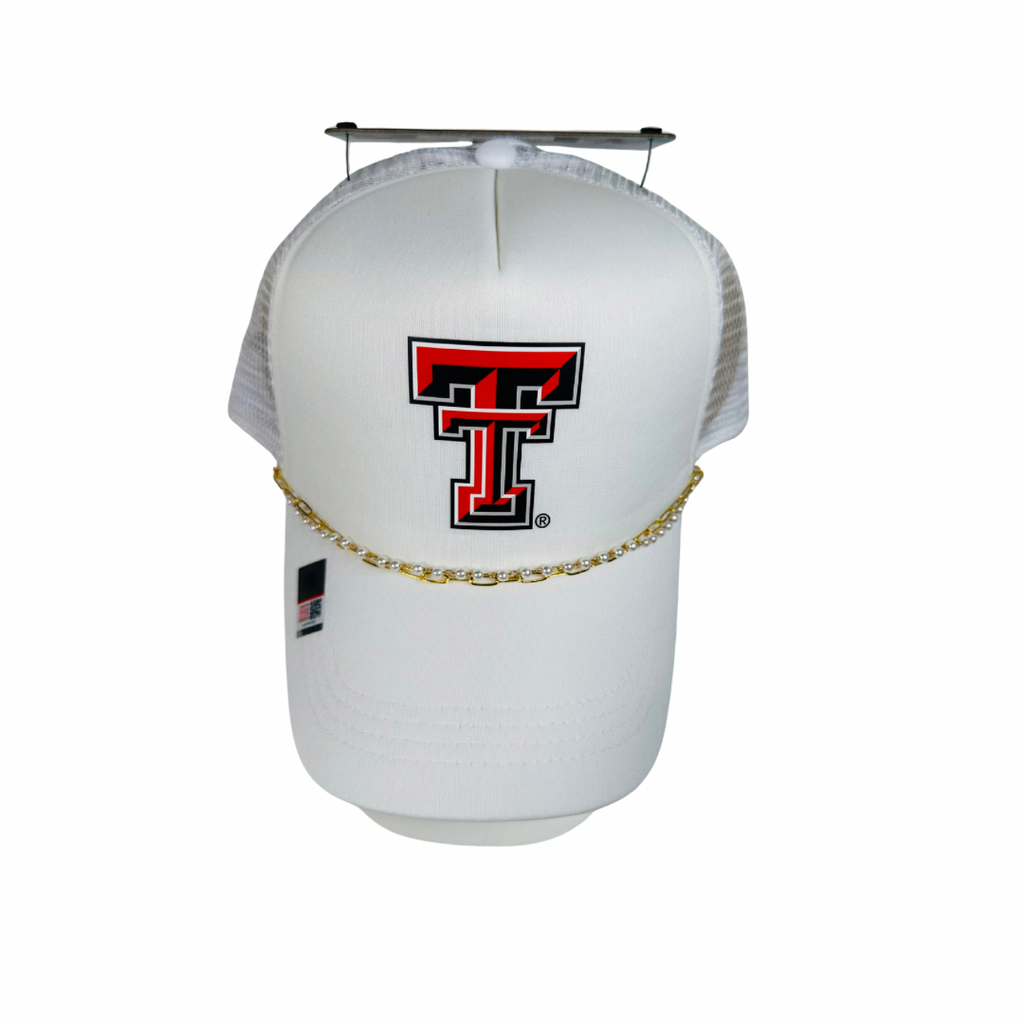 David and Young Ponyflo Pearls Trucker Cap - White