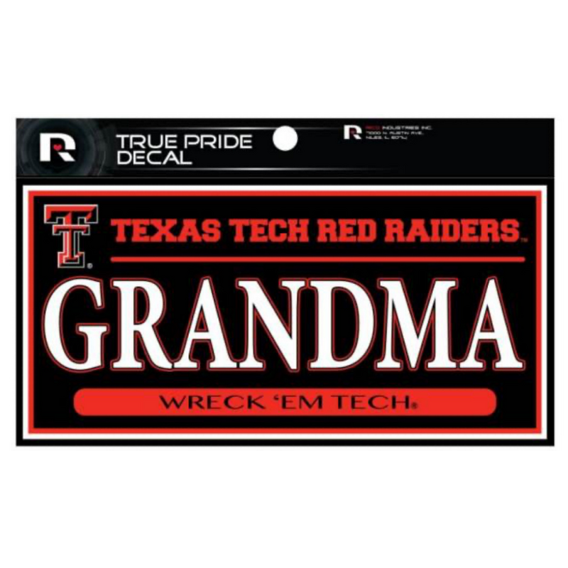 True Pride Grandma Decal 3x6