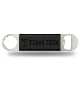 Rico Industries Texas Tech Laser Engraved Bar Blade Bottle Opener