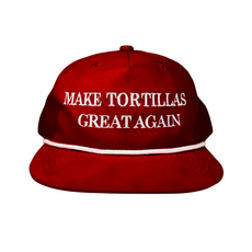 Great State Cap Co Make Tortillas Great Again Rope Cap