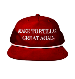 Great State Cap Co Make Tortillas Great Again Rope Cap