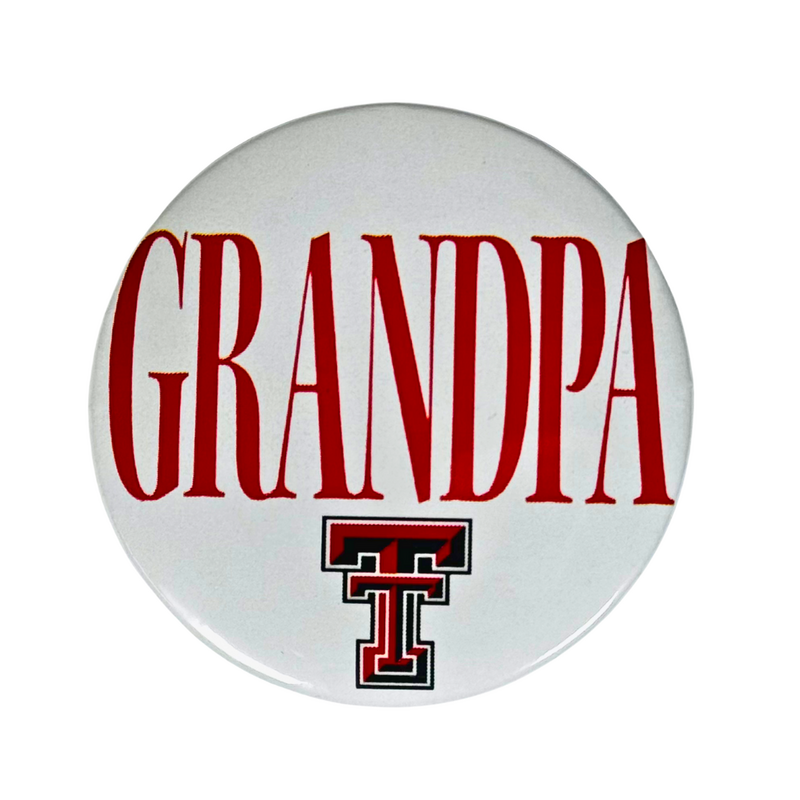 Game Day Girls Grandpa Button