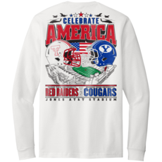 Celebrate America Game Day Long Sleeve  Tee