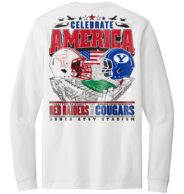 Celebrate America Game Day Long Sleeve  Tee