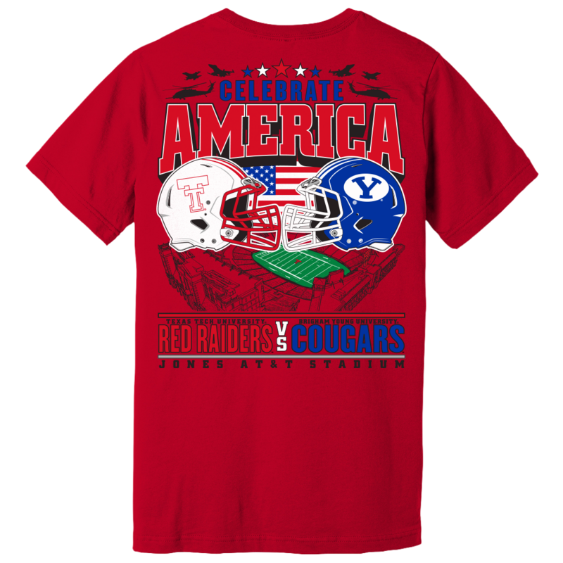 Celebrate America Game Day Short Sleeve  Tee