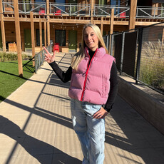 Papermoon Gingham Puffer Vest