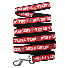Fanatics Texas Tech Dog Leash - Repeat Logo Red & Black
