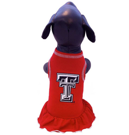 Pet Cheer Ruffle Dress