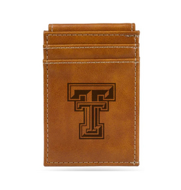 Rico Industries Laser Engraved Front Pocket Wallet - Tan