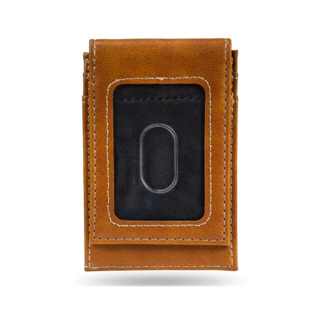 Rico Industries Laser Engraved Front Pocket Wallet - Tan