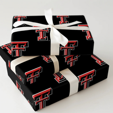 Aspen & Arlo Double T Black Wrapping Paper - 15 Feet