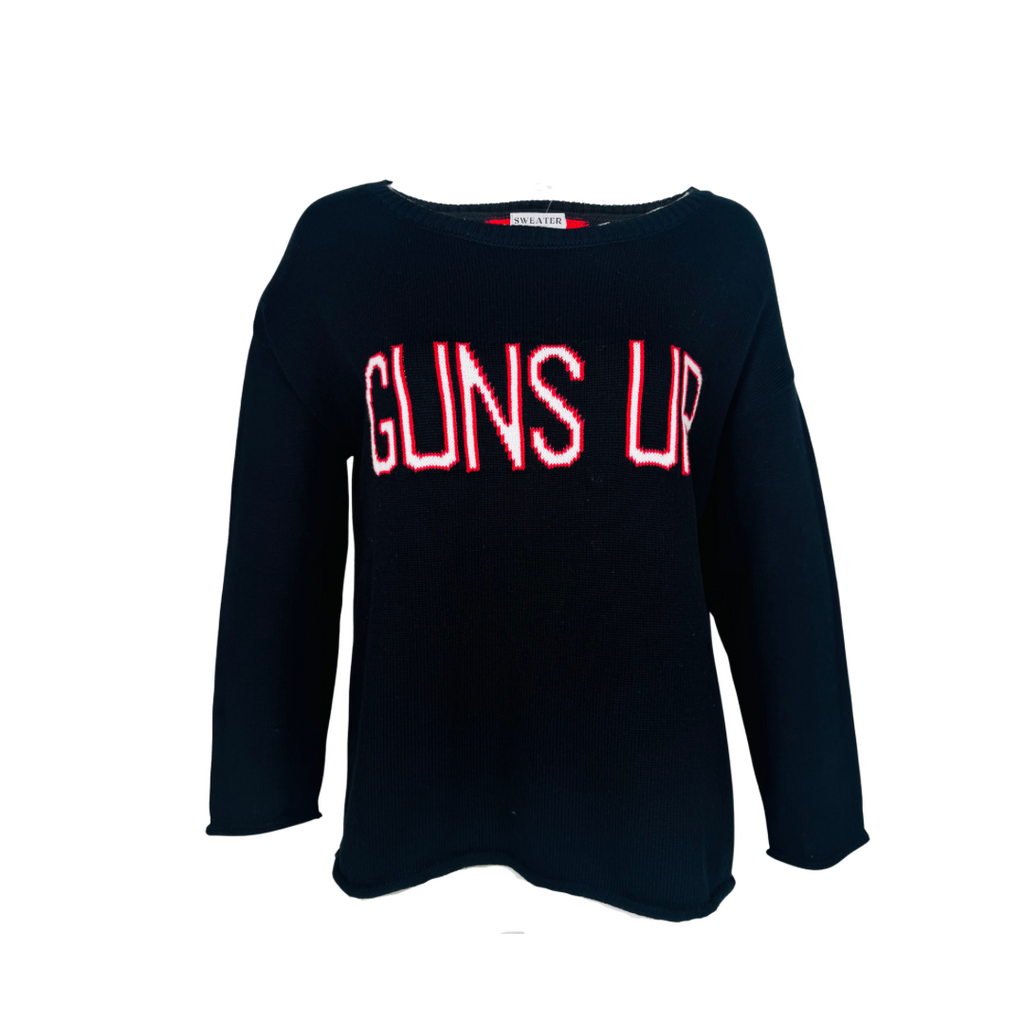 Guns Up Ladies Knit Sweater