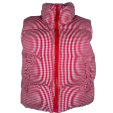 Papermoon Gingham Puffer Vest