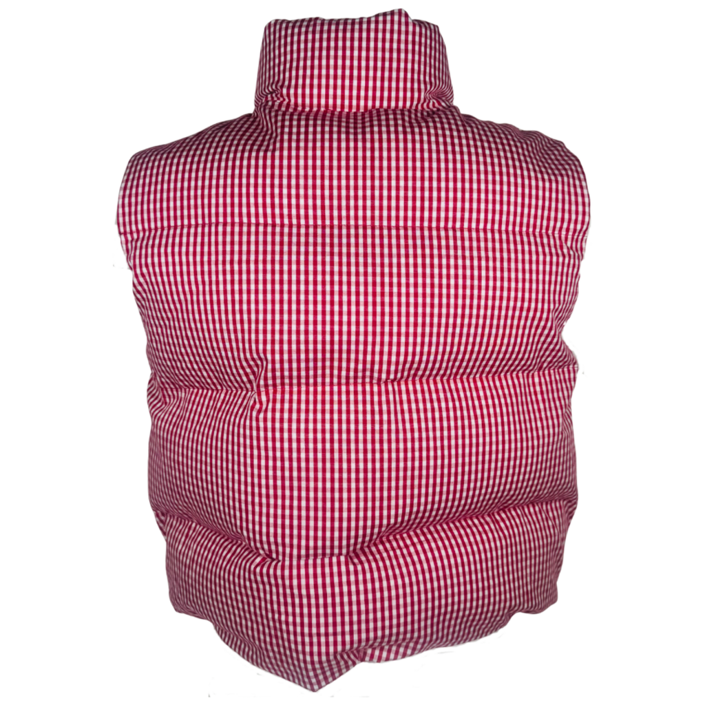 Papermoon Gingham Puffer Vest