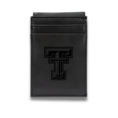 Rico Industries Laser Engraved Front Pocket Wallet - Black