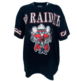 Gameday Social Raider Red Oversized Tee