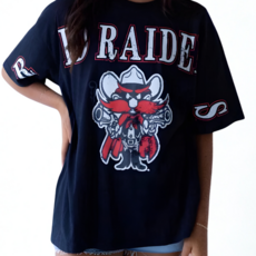 Gameday Social Raider Red Oversized Tee