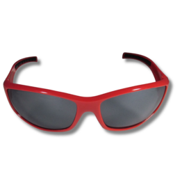 Siskiyou Gifts Red Wrap Sunglasses with Rubber Grip