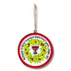 Magnolia Lane Many Times, Many Ways Guns Up Ornament