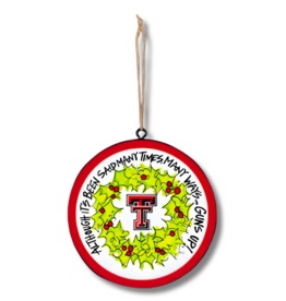 Magnolia Lane Many Times, Many Ways Guns Up Ornament