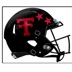 Mini Football Helmet - 100 Year Black