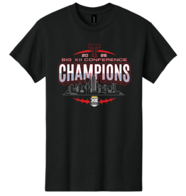 Canvas Big 12 Championship Skyline Stripes Short Sleeve Tee