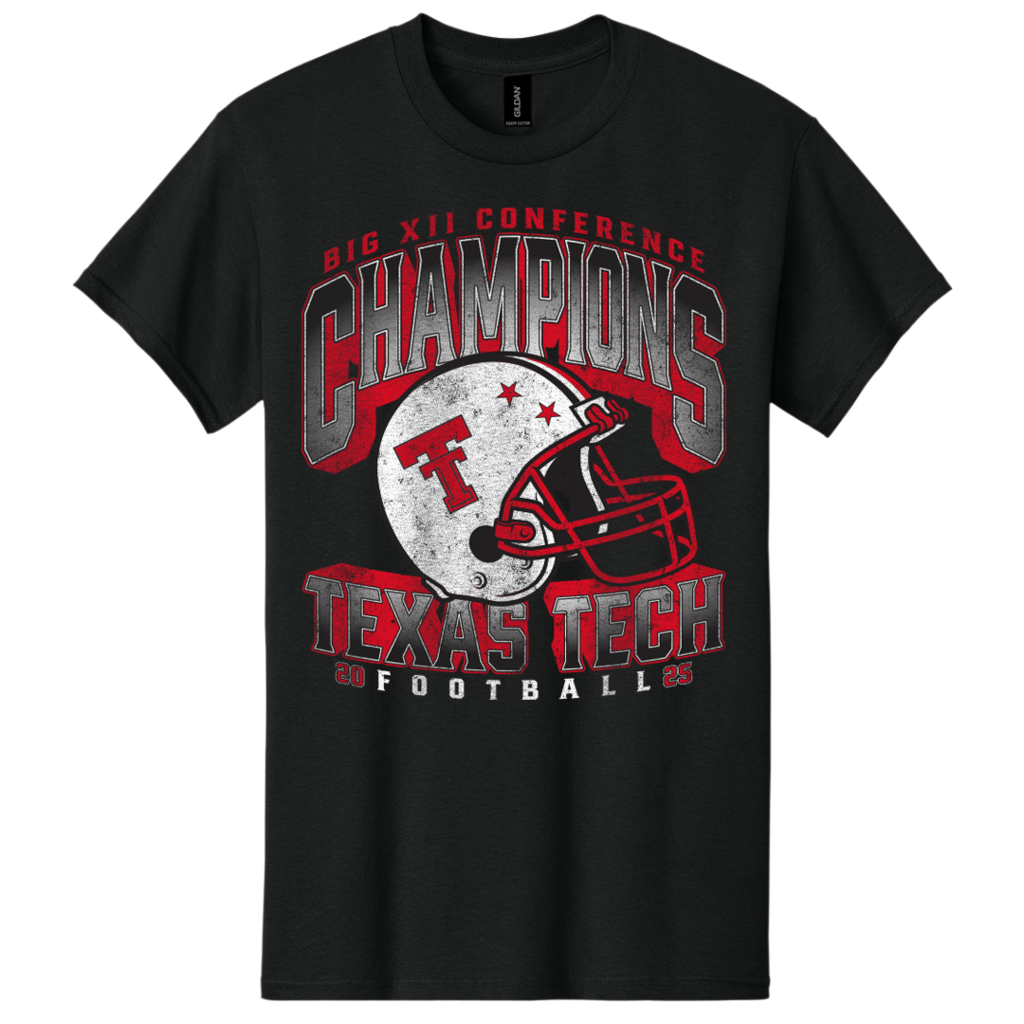 Big 12 Championship Helmet Short Sleeve Tee