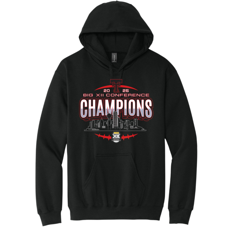 Big 12 Championship Skyline Stripes Hoodie