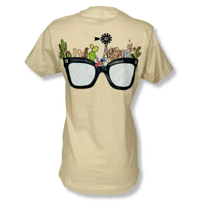 Cathy Branson Designs Lubbock Sunglasses Short Sleeve Tee