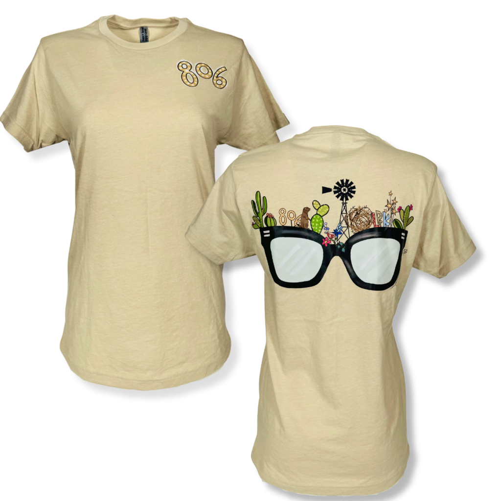 Cathy Branson Designs Lubbock Sunglasses Short Sleeve Tee