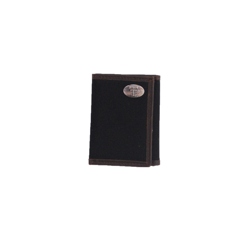 Nylon Tri Fold Concho Wallet