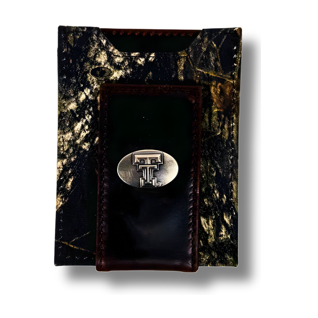 Zeppelin Products Mossy Oak Front Pocket Magnet Concho Wallet