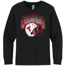 Big 12 Championship Helmet Youth Long Sleeve Tee
