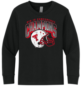 Big 12 Championship Helmet Youth Long Sleeve Tee