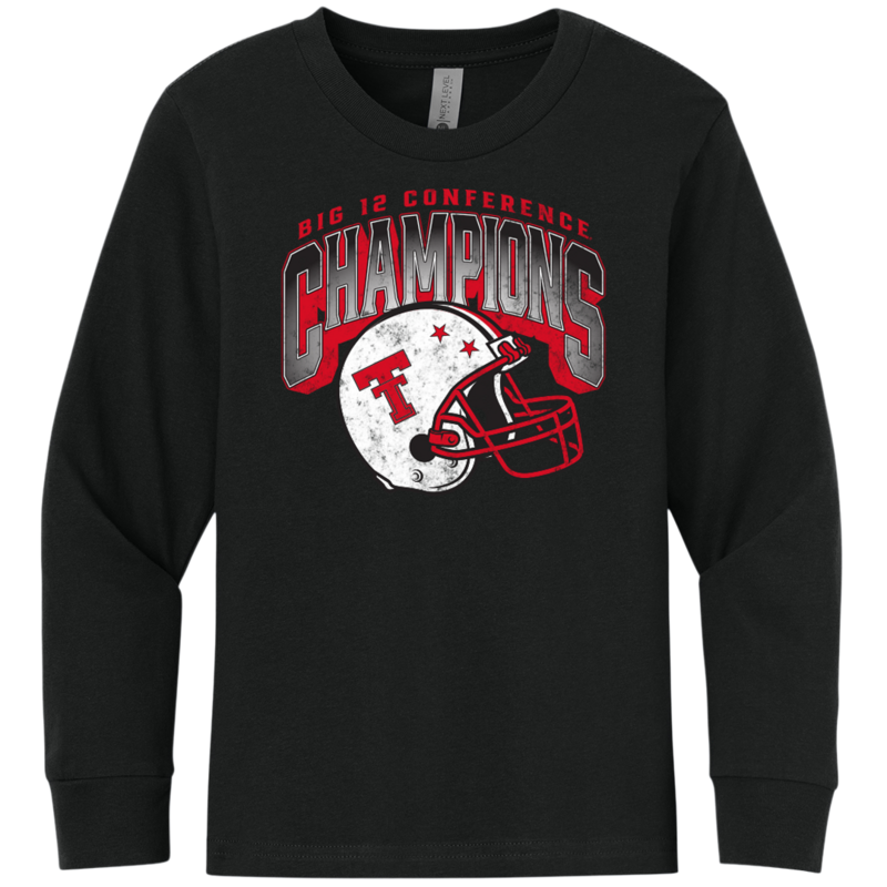Big 12 Championship Helmet Youth Long Sleeve Tee