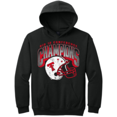 Next Level Big 12 Championship Helmet Youth Hoodie