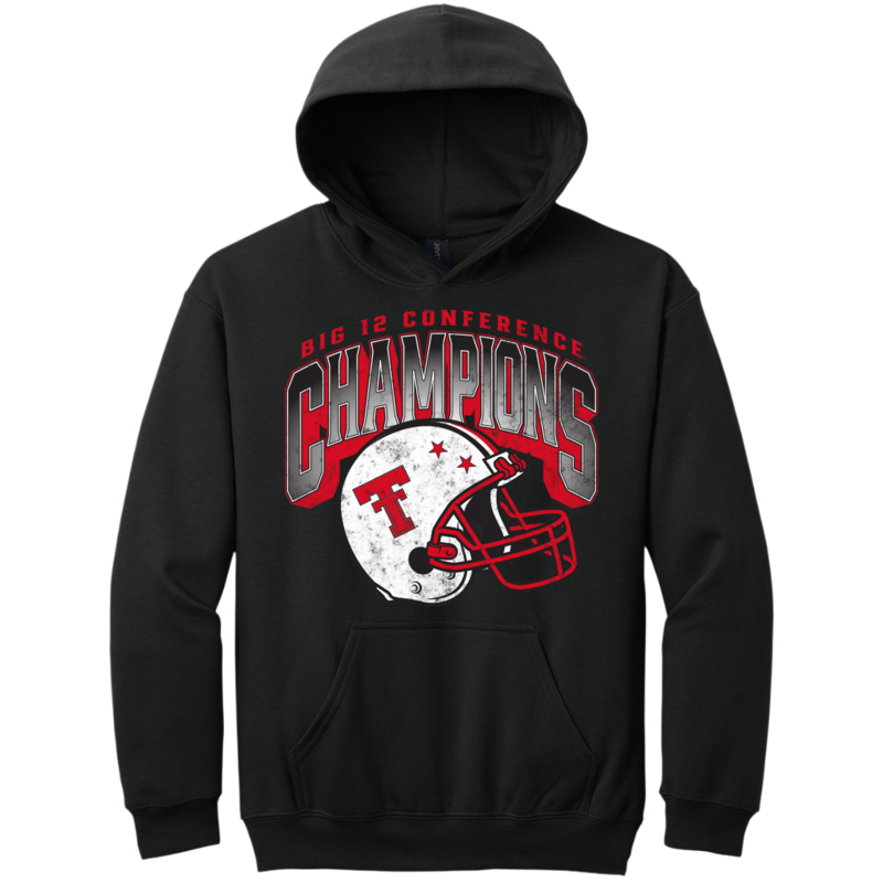 Big 12 Championship Helmet Youth Hoodie