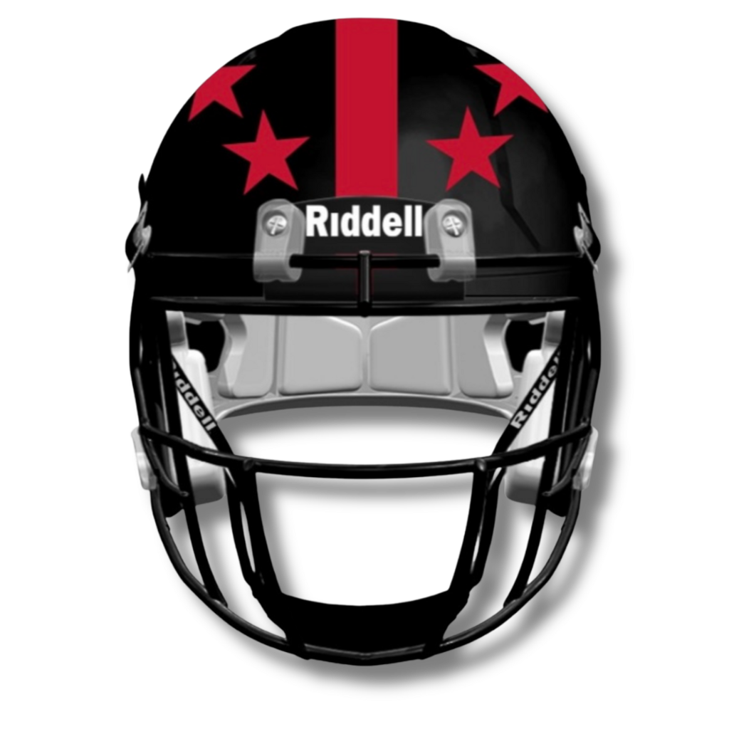 Riddell Mini Football Helmet - 100 Year Black