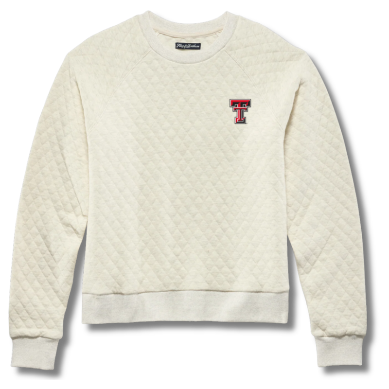 Flag & Anthem Texas Tech Quilted Ladies Sweatshirt