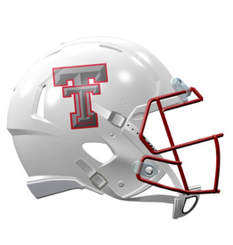 Galvanized Mini Football Helmet - White