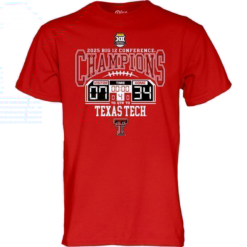 Big 12 Championship Score Short Sleeve Tee