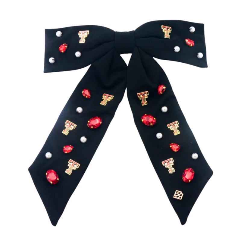 Brianna Cannon Beaded Bow Barrette