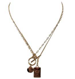 Emerson Street Jillybean Gold Trio Necklace