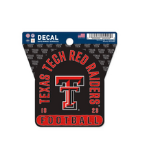 WinCraft Sports Oval Football Logos Decal 3x4