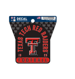 WinCraft Sports Oval Football Logos Decal 3x4