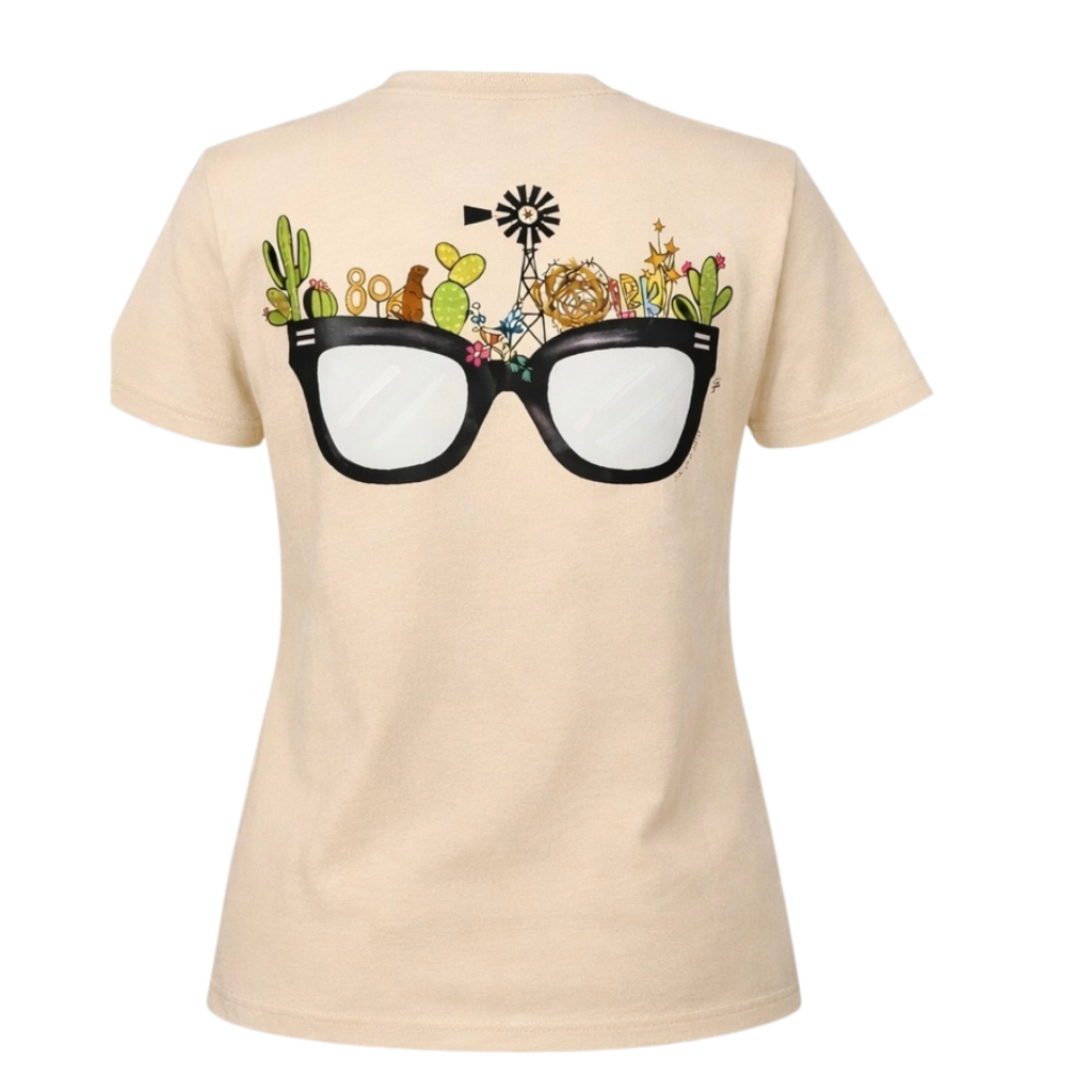 Cathy Branson Designs Lubbock Sunglasses Short Sleeve Tee